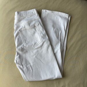 Agolde White Pinch Waist Jeans